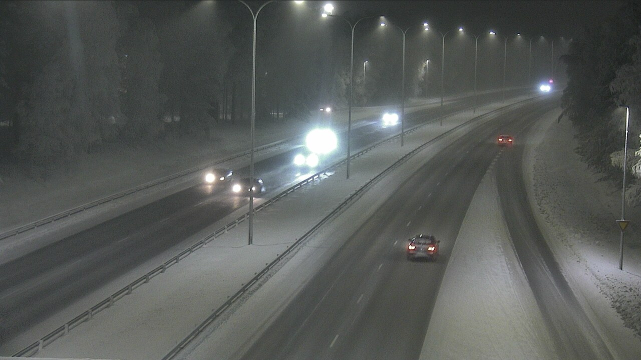 Weather Camera Image Road 4 Oulu, Isko, Oulu, Pohjois-Pohjanmaa