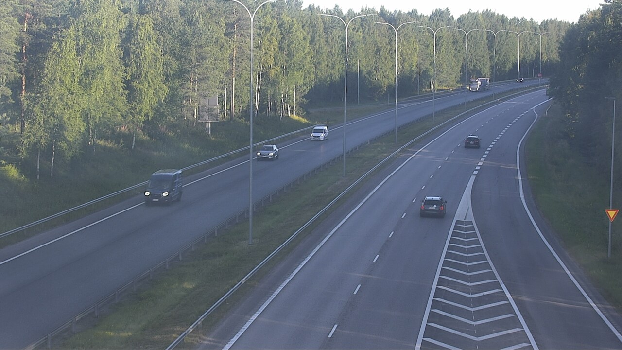 Weather Camera Image Road 4 Oulu, Isko, Oulu, Pohjois-Pohjanmaa