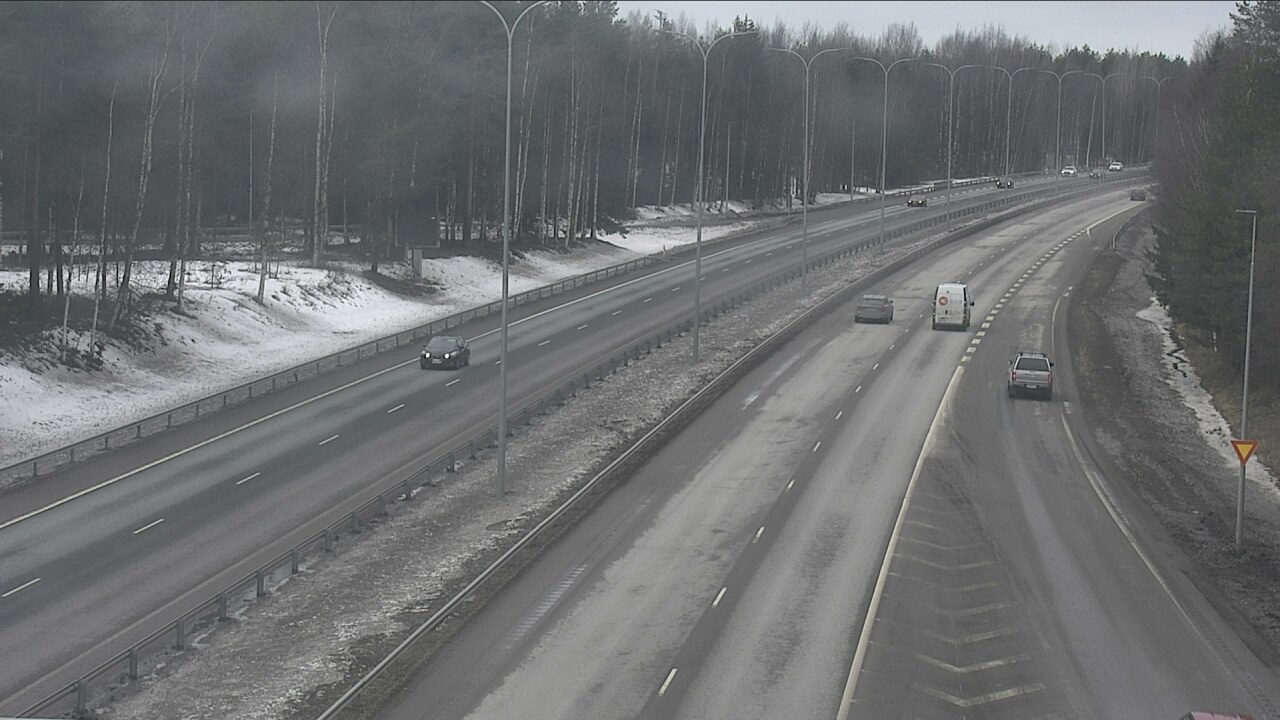 Weather Camera Image Road 4 Oulu, Isko, Oulu, Pohjois-Pohjanmaa