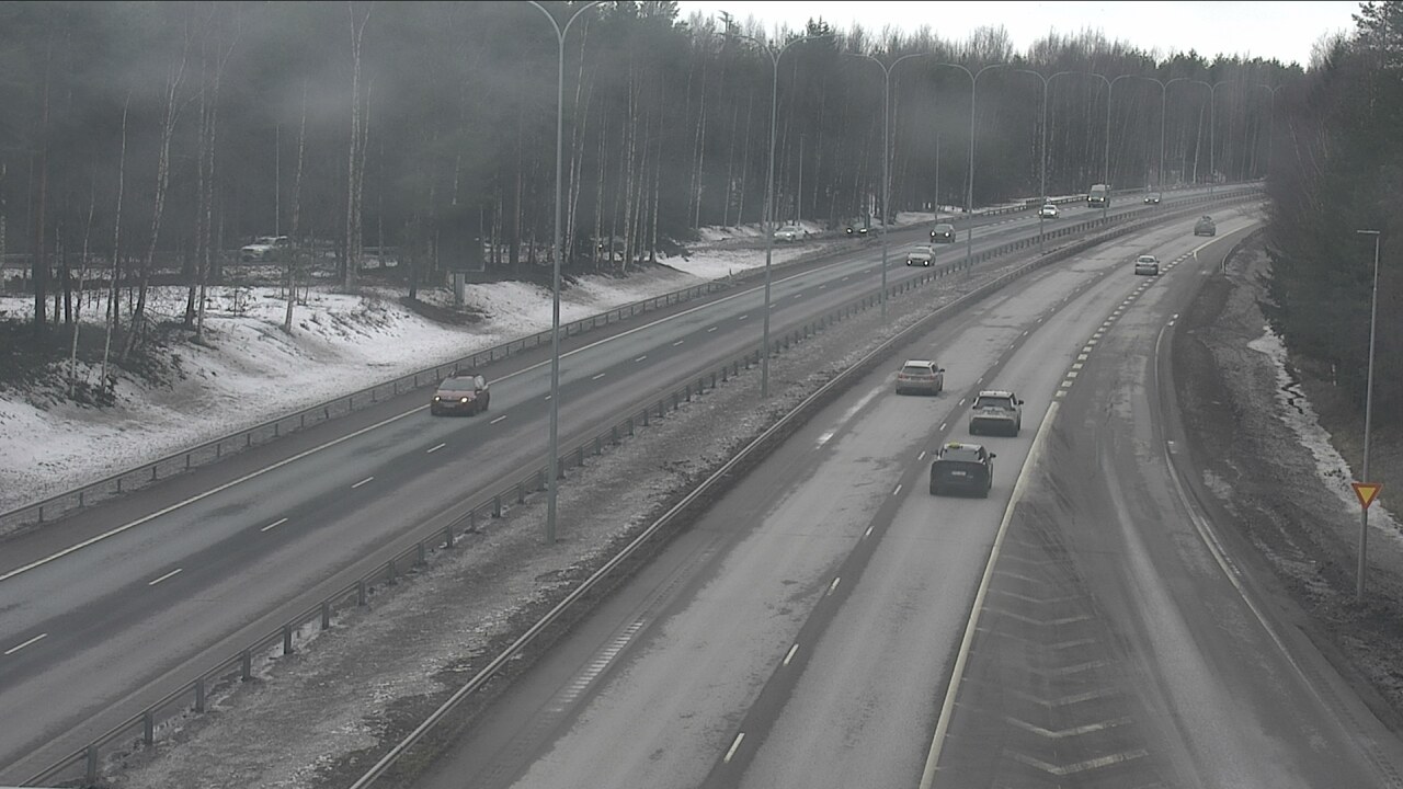 Weather Camera Image Road 4 Oulu, Isko, Oulu, Pohjois-Pohjanmaa