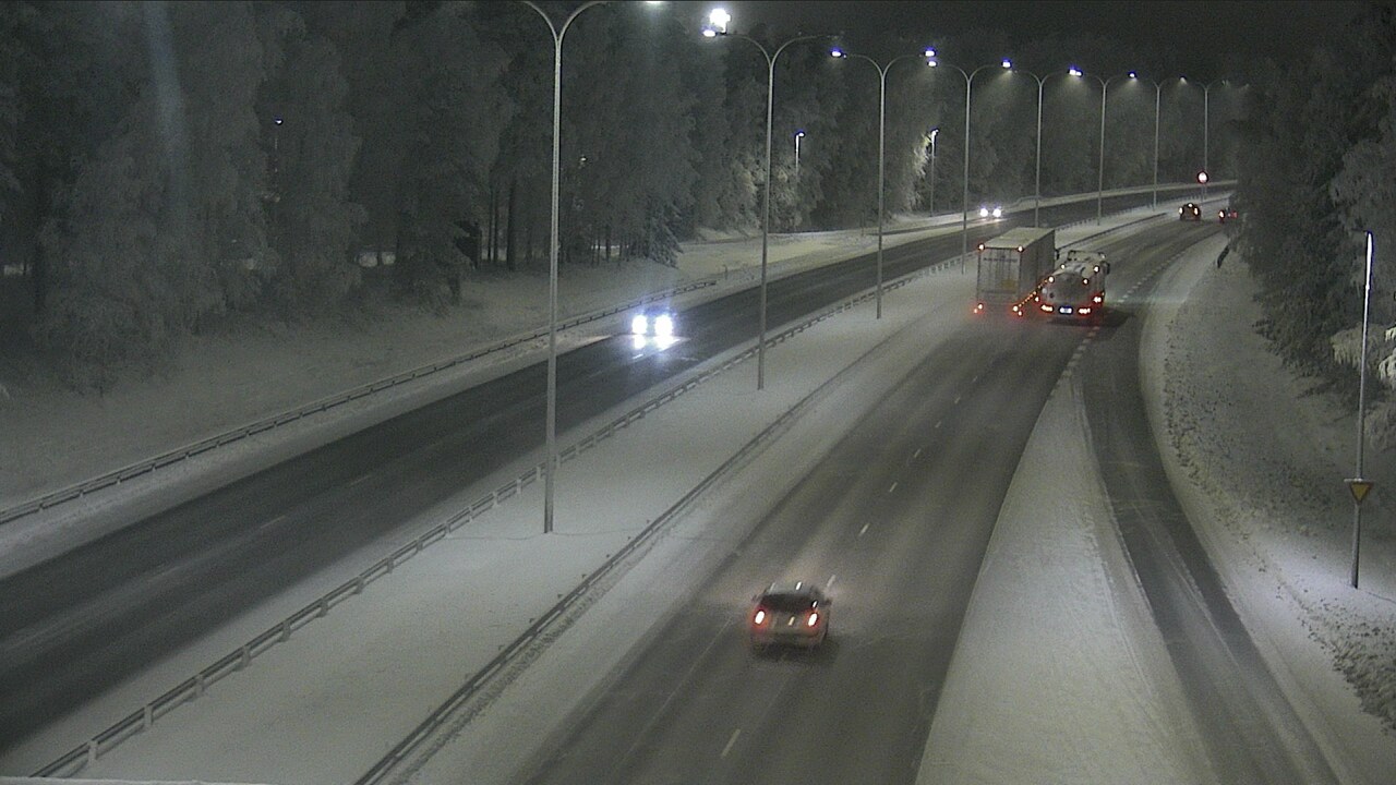 Weather Camera Image Road 4 Oulu, Isko, Oulu, Pohjois-Pohjanmaa