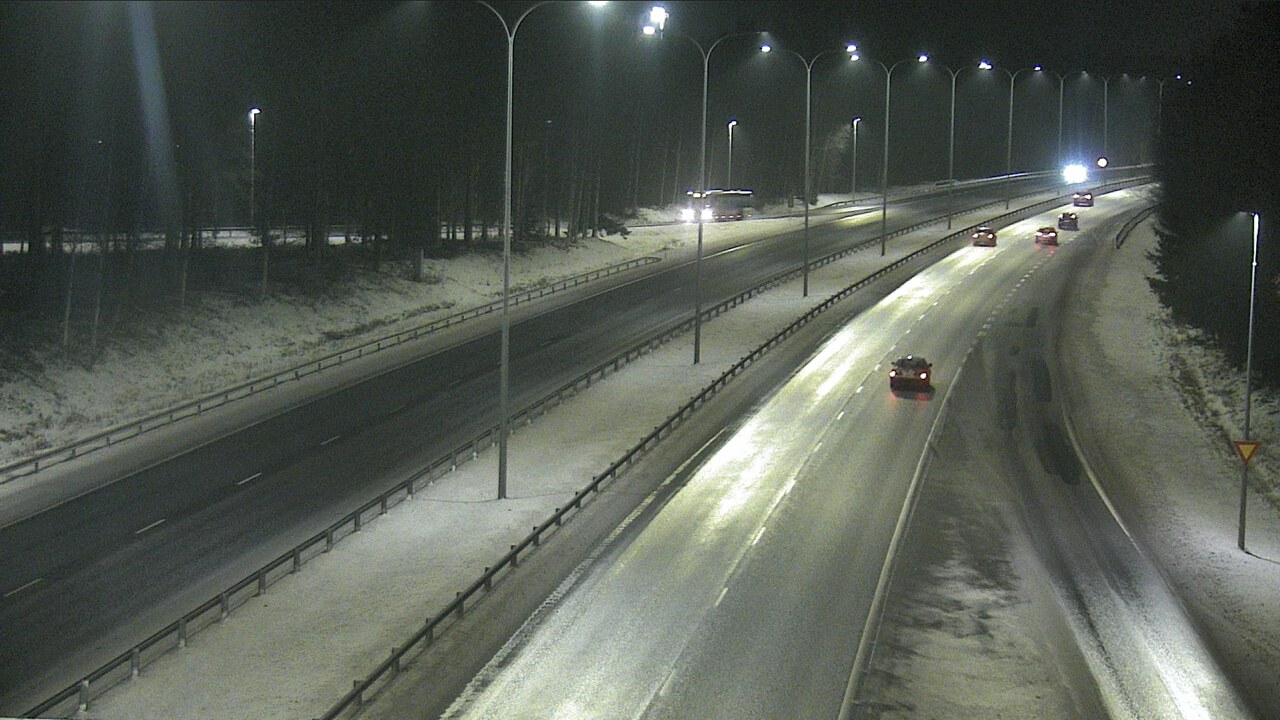 Weather Camera Image Väg 4 Uleåborg, Isko, Oulu, Pohjois-Pohjanmaa