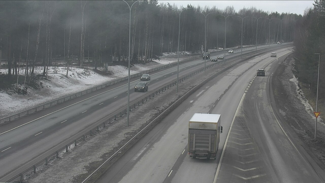 Weather Camera Image Road 4 Oulu, Isko, Oulu, Pohjois-Pohjanmaa