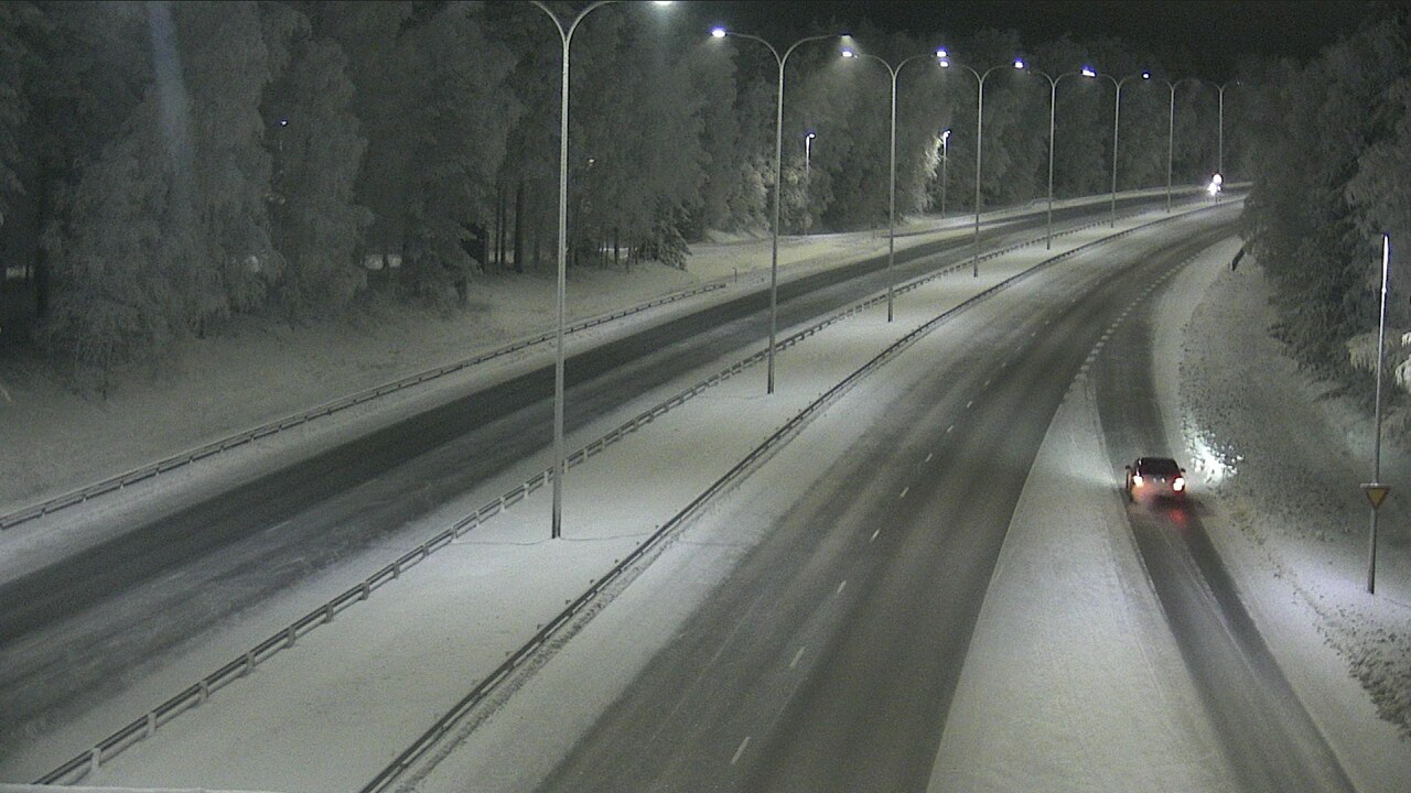Weather Camera Image Road 4 Oulu, Isko, Oulu, Pohjois-Pohjanmaa