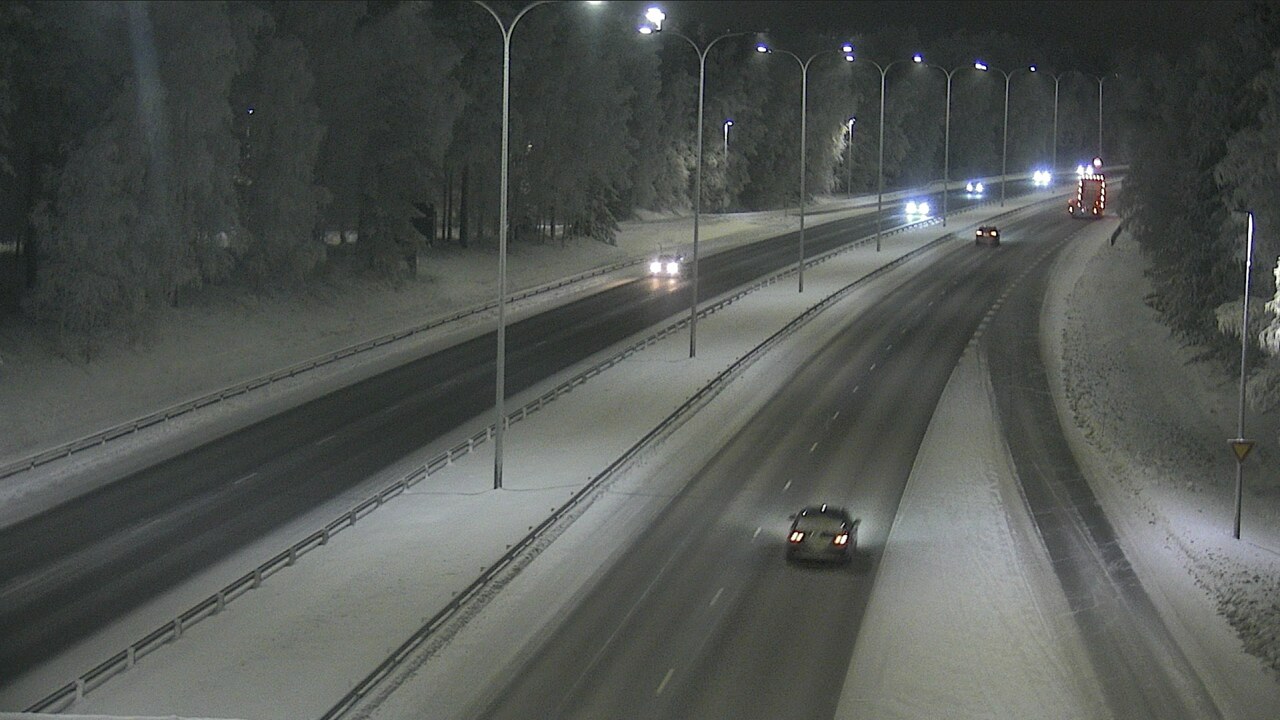 Weather Camera Image Road 4 Oulu, Isko, Oulu, Pohjois-Pohjanmaa