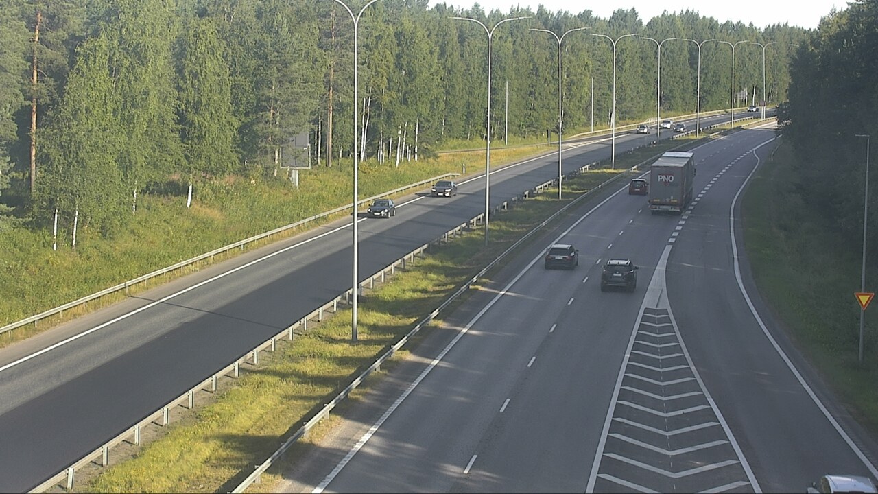 Weather Camera Image Road 4 Oulu, Isko, Oulu, Pohjois-Pohjanmaa