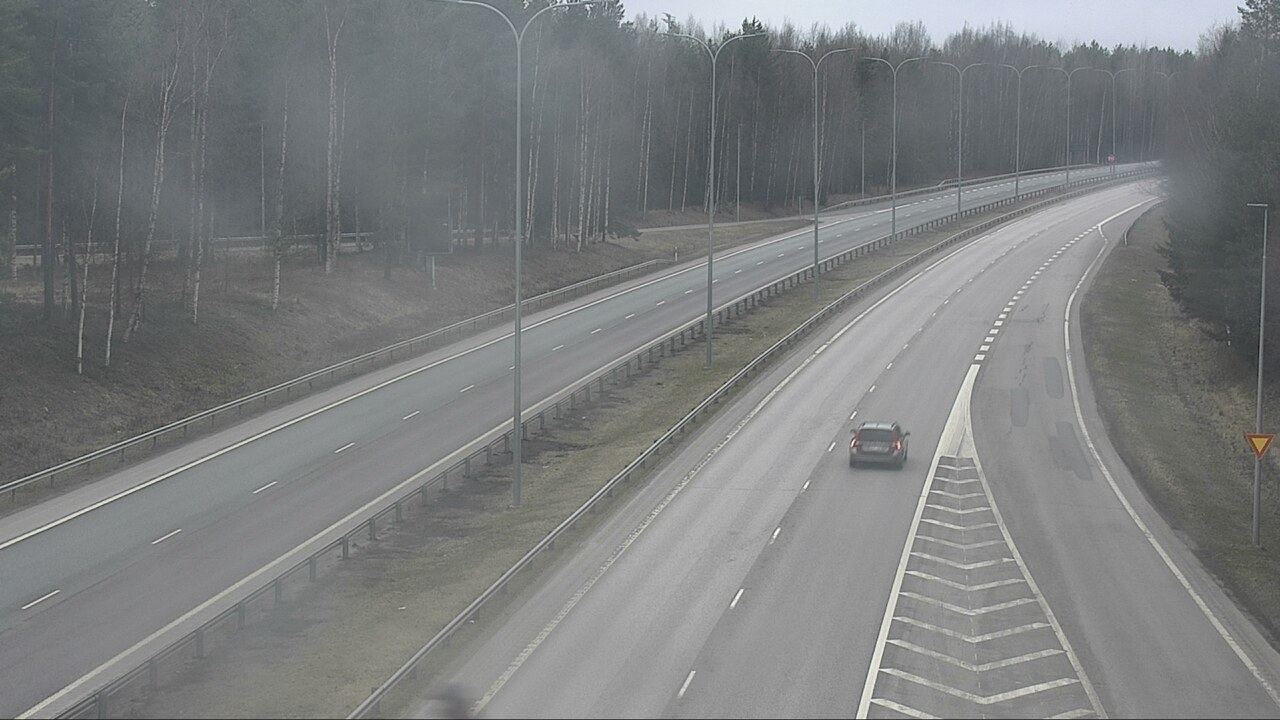 Weather Camera Image Väg 4 Uleåborg, Isko, Oulu, Pohjois-Pohjanmaa