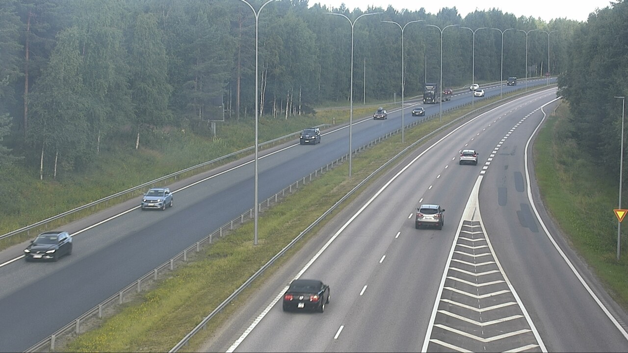 Weather Camera Image Road 4 Oulu, Isko, Oulu, Pohjois-Pohjanmaa
