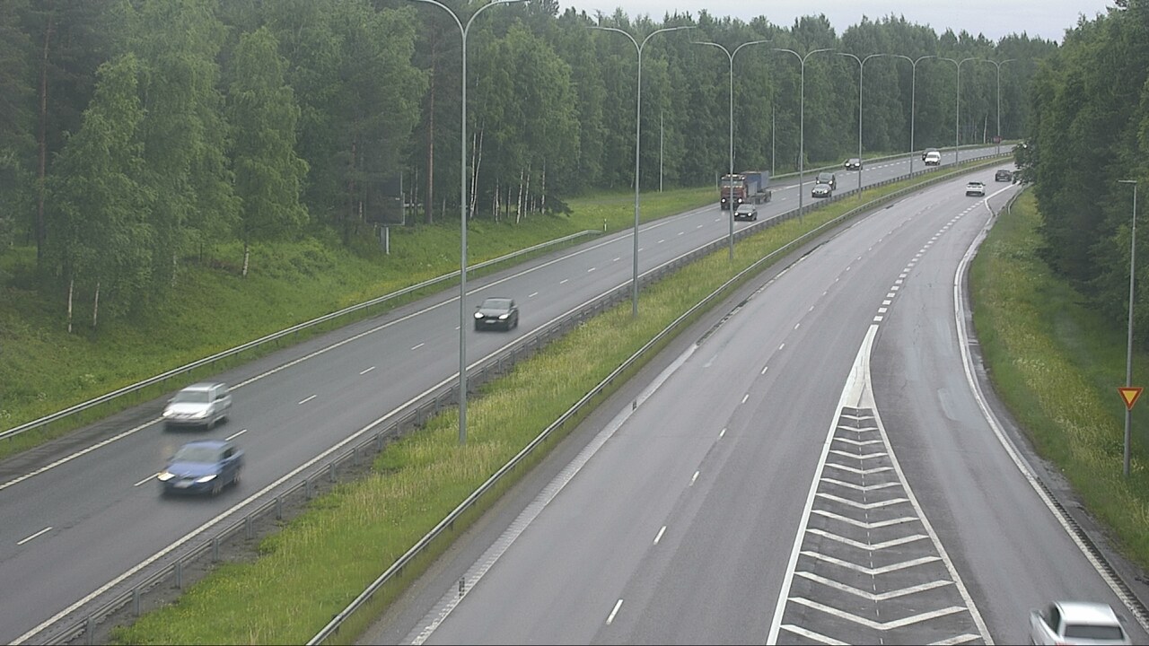 Weather Camera Image Road 4 Oulu, Isko, Oulu, Pohjois-Pohjanmaa