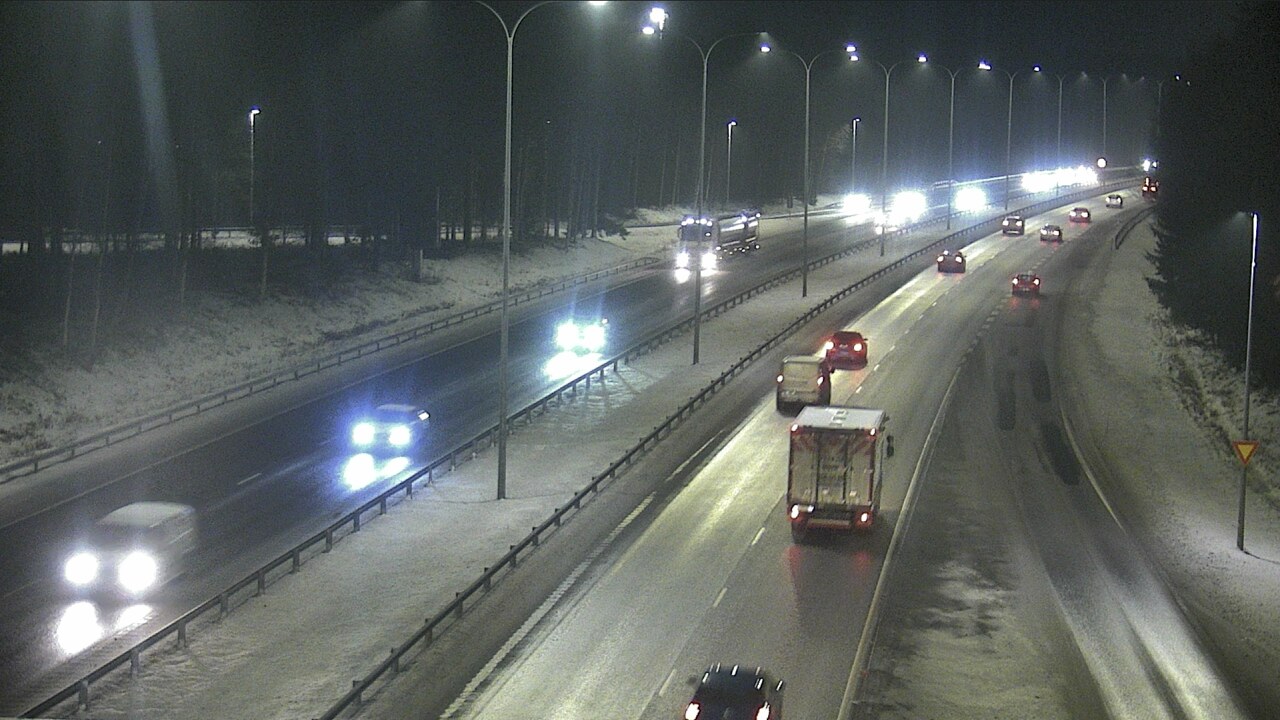 Weather Camera Image Väg 4 Uleåborg, Isko, Oulu, Pohjois-Pohjanmaa