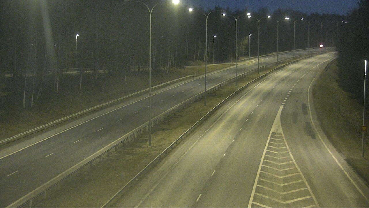 Weather Camera Image Väg 4 Uleåborg, Isko, Oulu, Pohjois-Pohjanmaa