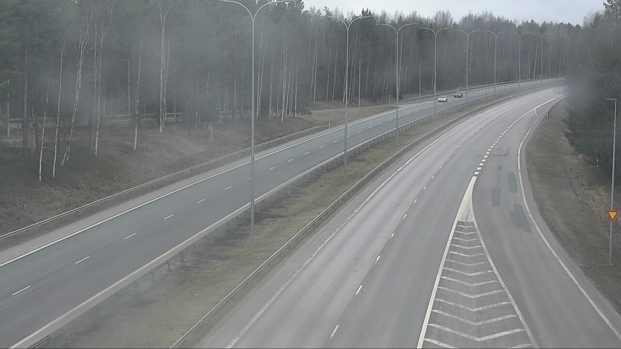 Weather Camera Image Väg 4 Uleåborg, Isko, Oulu, Pohjois-Pohjanmaa