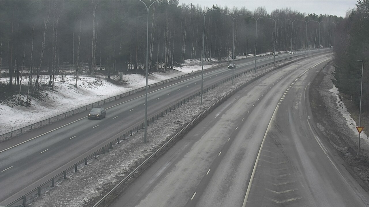 Weather Camera Image Road 4 Oulu, Isko, Oulu, Pohjois-Pohjanmaa