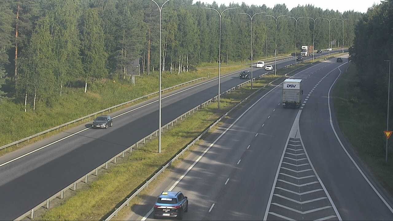 Weather Camera Image Road 4 Oulu, Isko, Oulu, Pohjois-Pohjanmaa