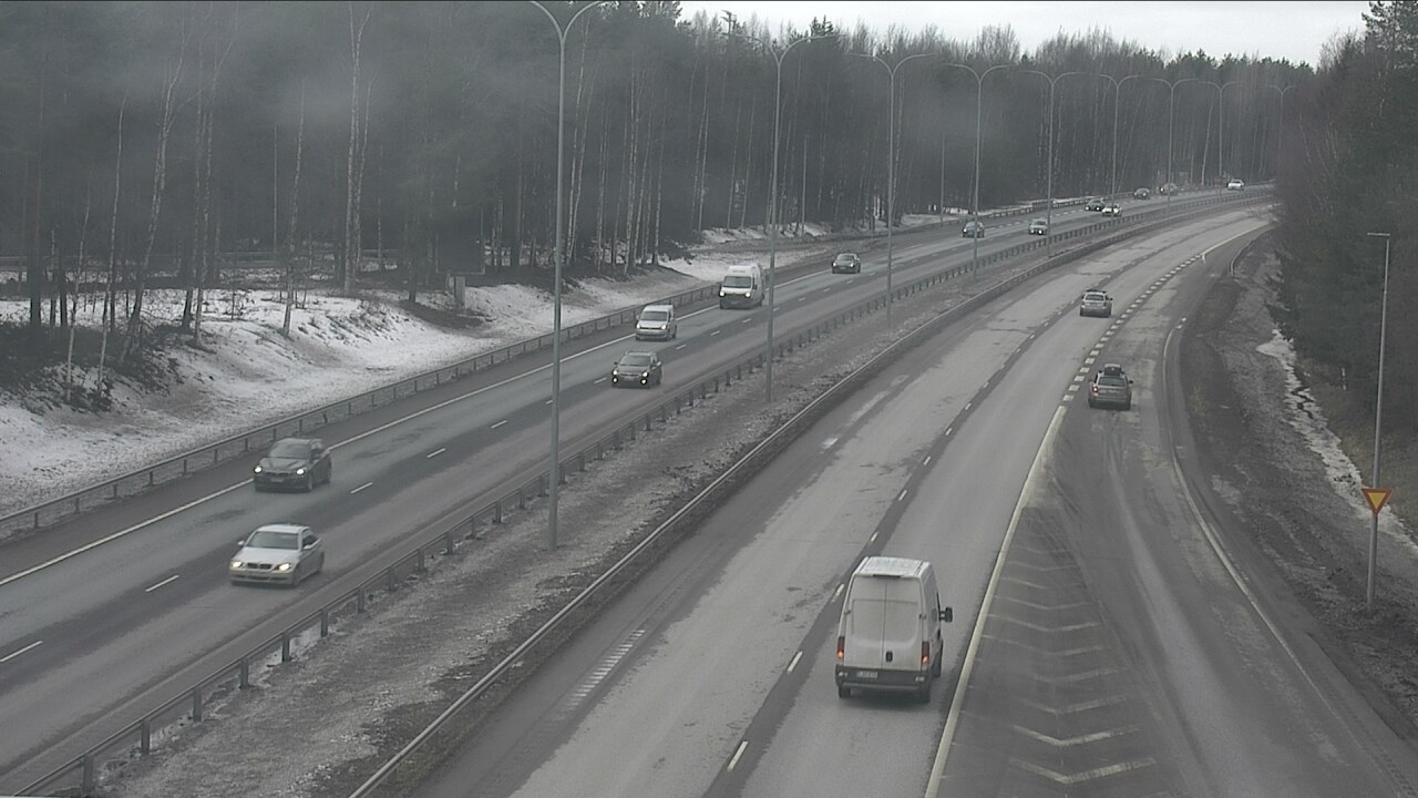 Weather Camera Image Road 4 Oulu, Isko, Oulu, Pohjois-Pohjanmaa