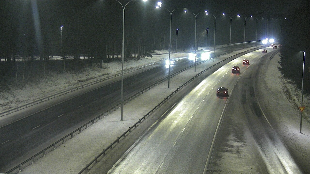 Weather Camera Image Väg 4 Uleåborg, Isko, Oulu, Pohjois-Pohjanmaa