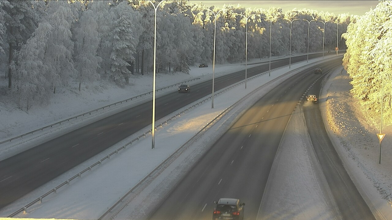 Weather Camera Image Väg 4 Uleåborg, Isko, Oulu, Pohjois-Pohjanmaa