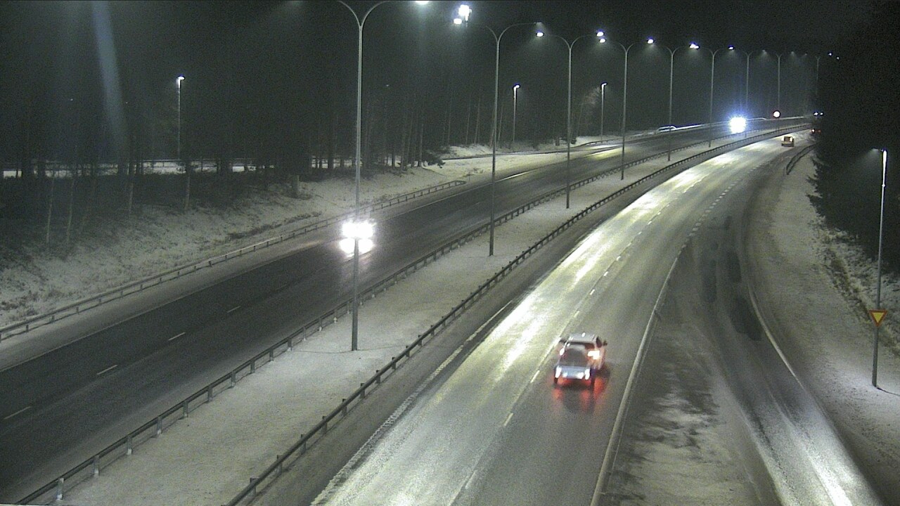 Weather Camera Image Väg 4 Uleåborg, Isko, Oulu, Pohjois-Pohjanmaa