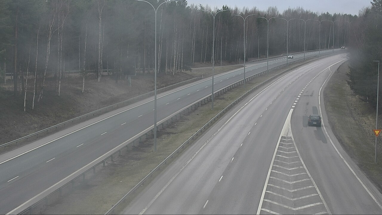 Weather Camera Image Väg 4 Uleåborg, Isko, Oulu, Pohjois-Pohjanmaa