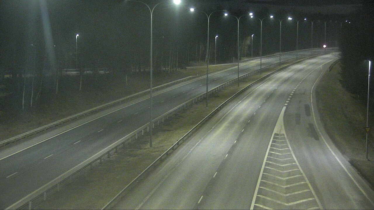 Weather Camera Image Väg 4 Uleåborg, Isko, Oulu, Pohjois-Pohjanmaa