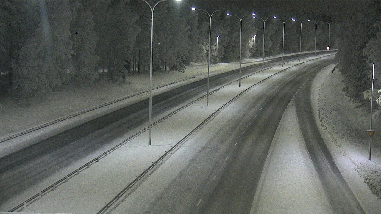 Weather Camera Image Road 4 Oulu, Isko, Oulu, Pohjois-Pohjanmaa