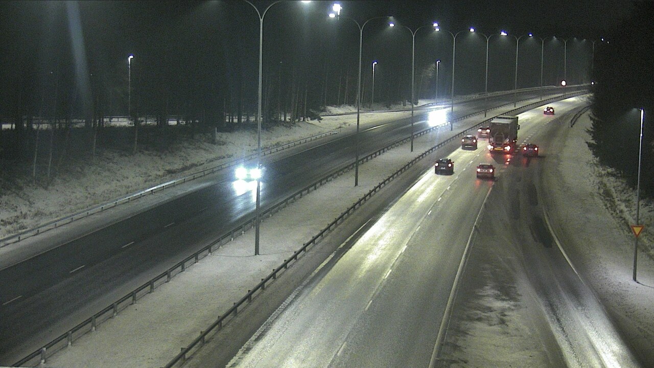 Weather Camera Image Väg 4 Uleåborg, Isko, Oulu, Pohjois-Pohjanmaa