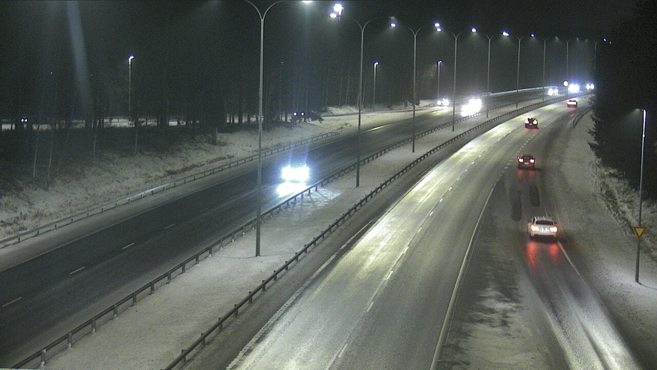 Weather Camera Image Väg 4 Uleåborg, Isko, Oulu, Pohjois-Pohjanmaa