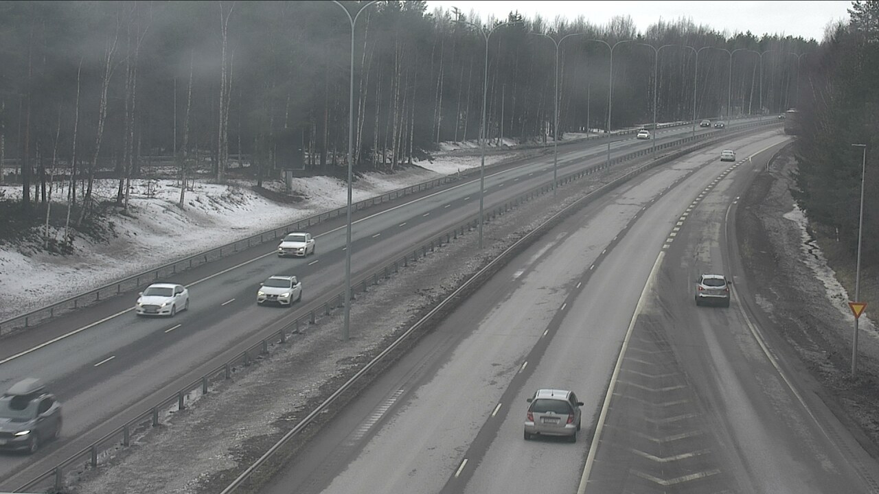 Weather Camera Image Road 4 Oulu, Isko, Oulu, Pohjois-Pohjanmaa