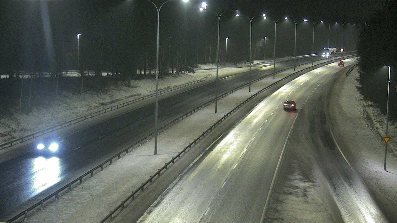 Weather Camera Image Väg 4 Uleåborg, Isko, Oulu, Pohjois-Pohjanmaa