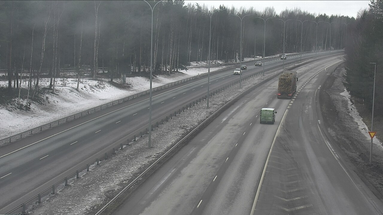 Weather Camera Image Road 4 Oulu, Isko, Oulu, Pohjois-Pohjanmaa