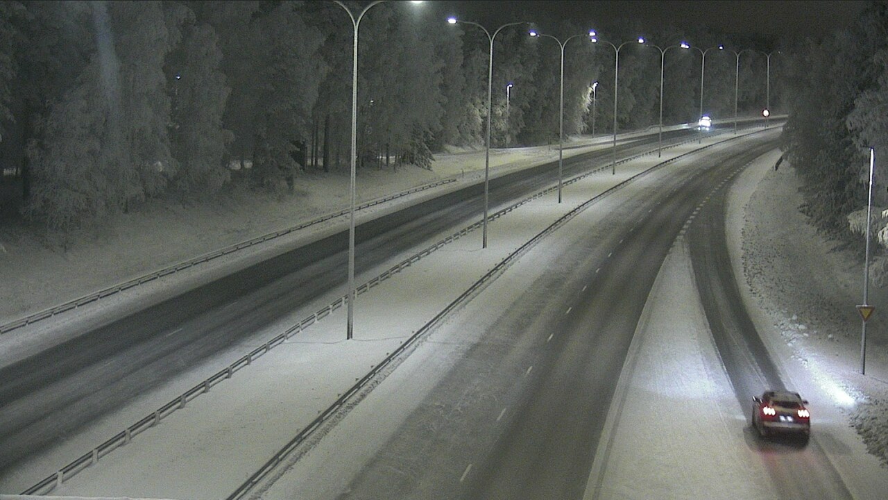 Weather Camera Image Road 4 Oulu, Isko, Oulu, Pohjois-Pohjanmaa