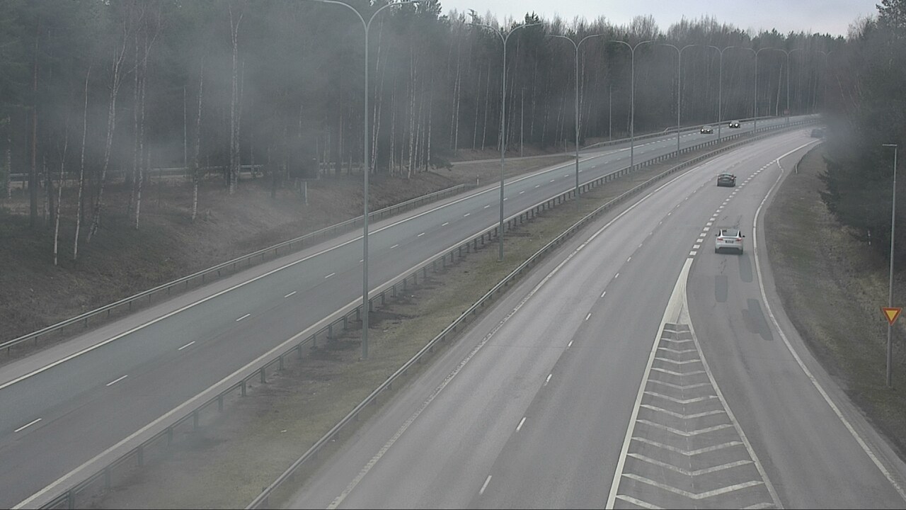 Weather Camera Image Väg 4 Uleåborg, Isko, Oulu, Pohjois-Pohjanmaa