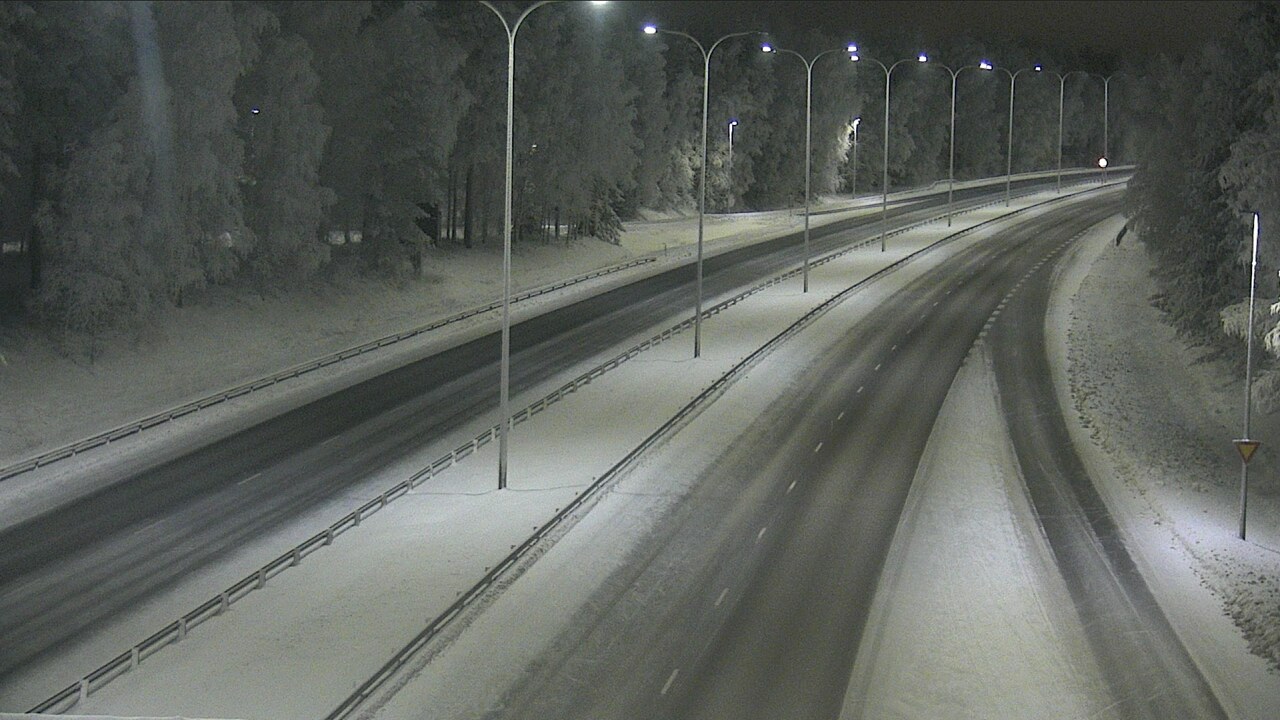 Weather Camera Image Road 4 Oulu, Isko, Oulu, Pohjois-Pohjanmaa