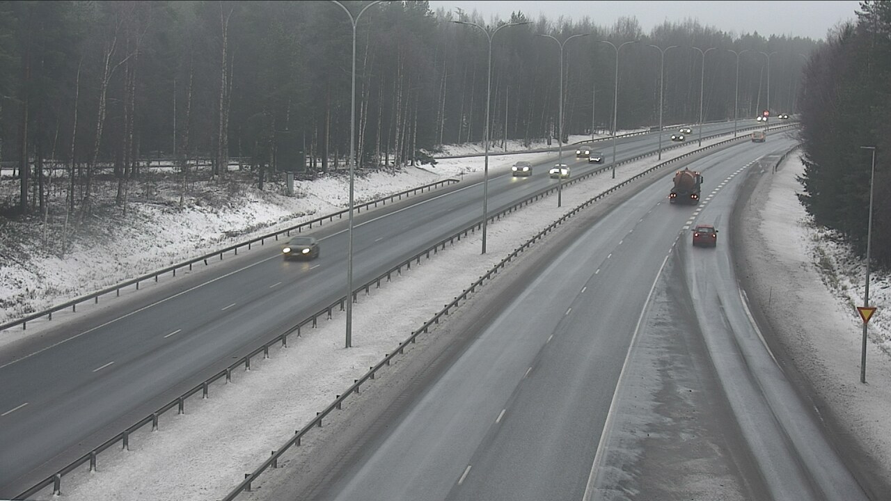 Weather Camera Image Road 4 Oulu, Isko, Oulu, Pohjois-Pohjanmaa