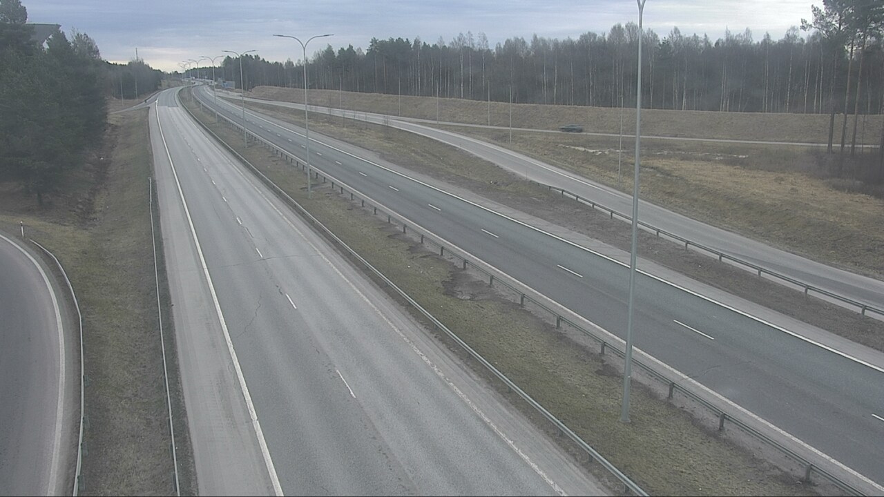 Weather Camera Image Road 4 Oulu, Isko, Oulu, Pohjois-Pohjanmaa