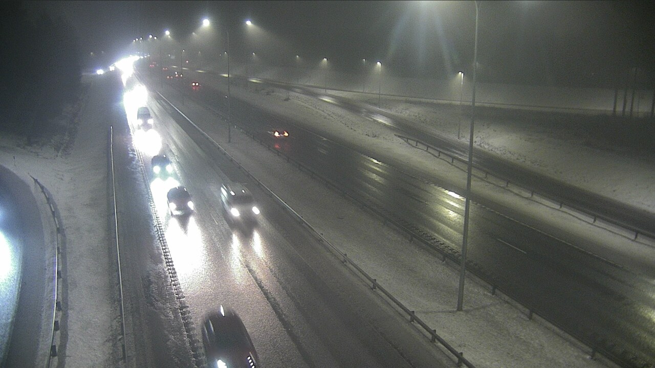 Weather Camera Image Väg 4 Uleåborg, Isko, Oulu, Pohjois-Pohjanmaa