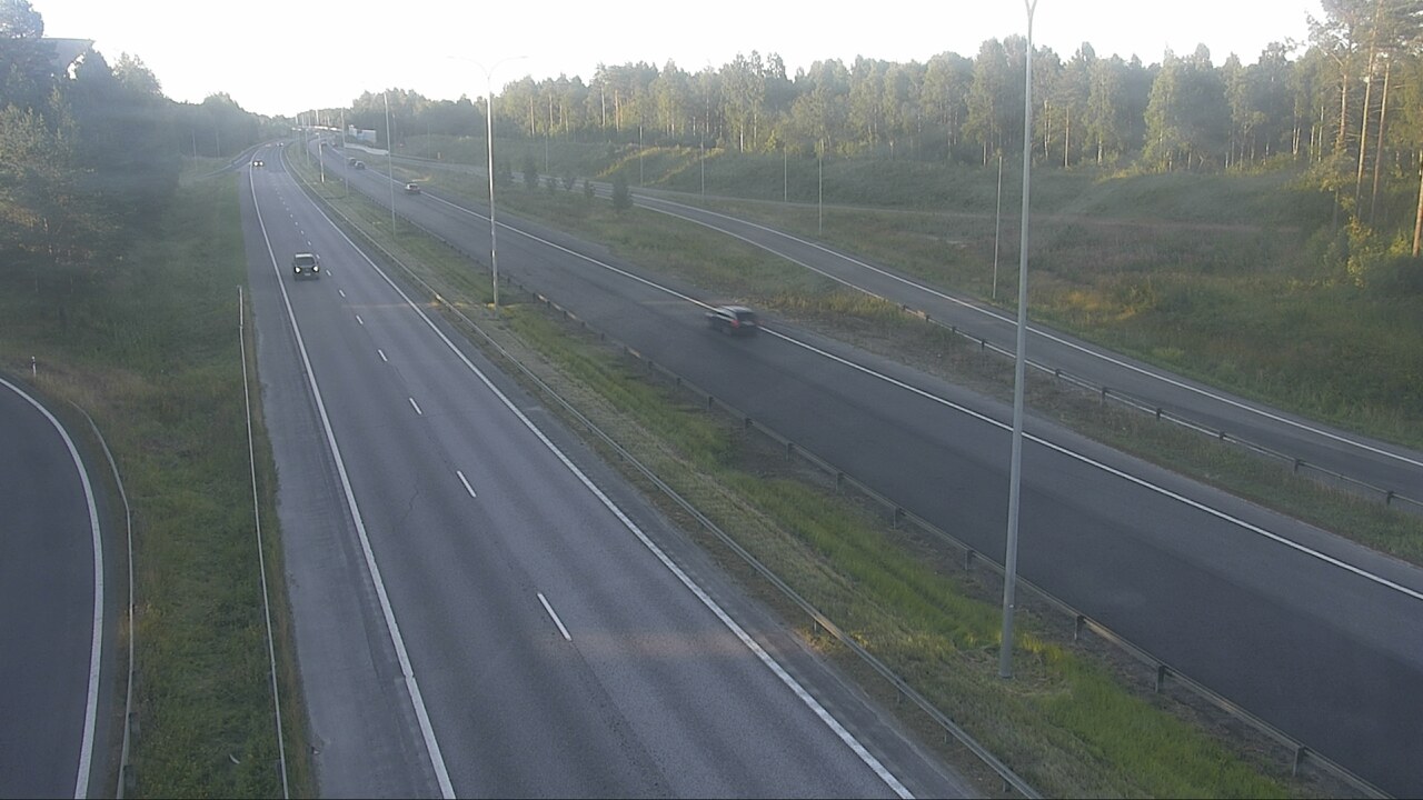 Weather Camera Image Väg 4 Uleåborg, Isko, Oulu, Pohjois-Pohjanmaa