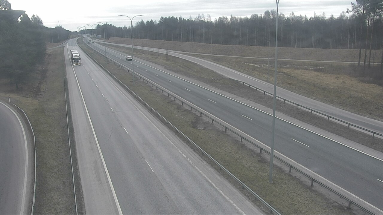 Weather Camera Image Road 4 Oulu, Isko, Oulu, Pohjois-Pohjanmaa