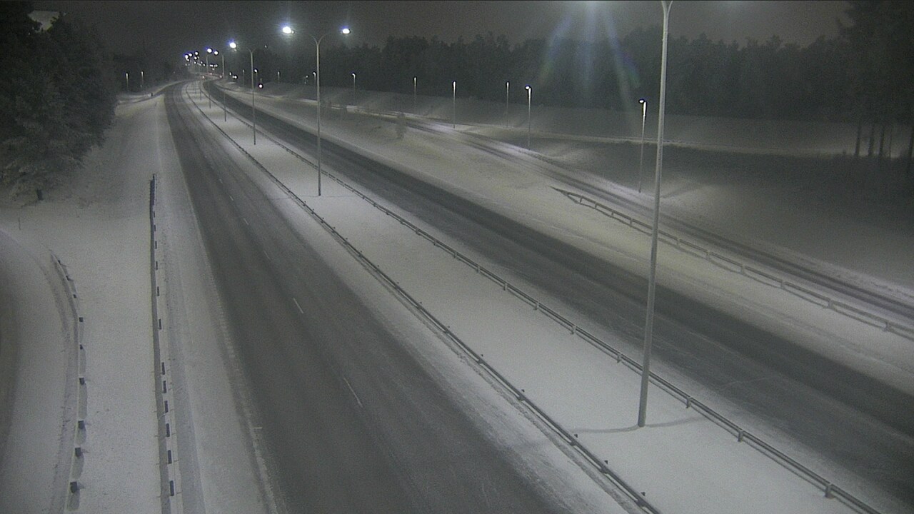 Weather Camera Image Road 4 Oulu, Isko, Oulu, Pohjois-Pohjanmaa