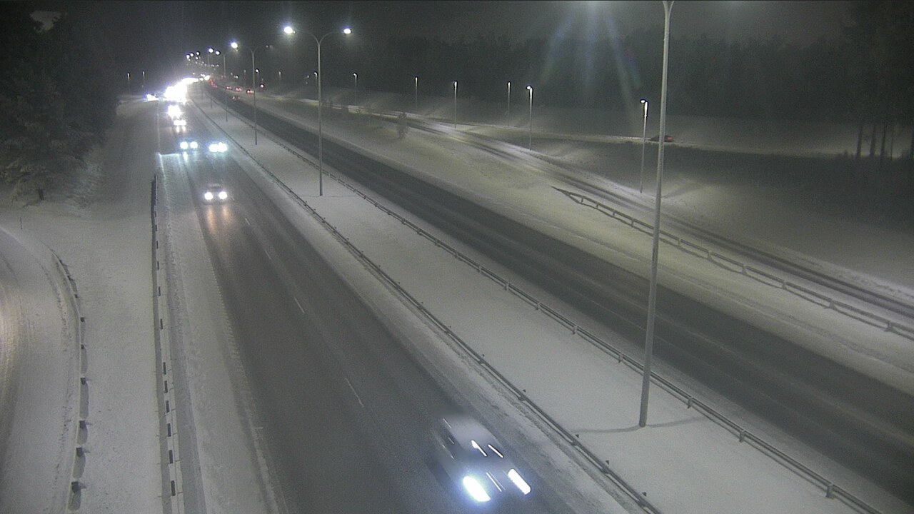 Weather Camera Image Road 4 Oulu, Isko, Oulu, Pohjois-Pohjanmaa