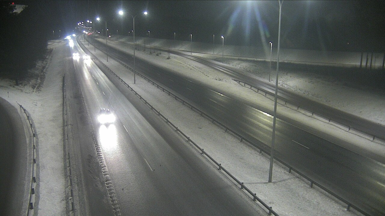 Weather Camera Image Väg 4 Uleåborg, Isko, Oulu, Pohjois-Pohjanmaa