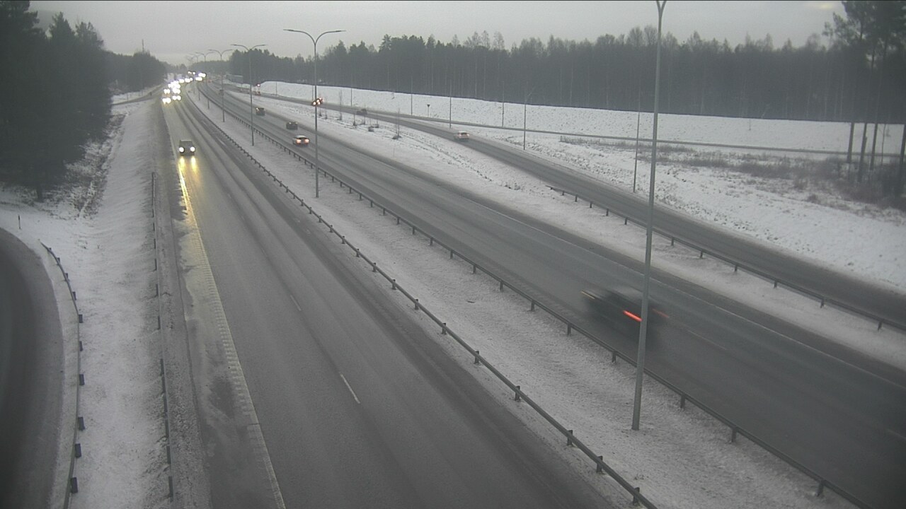 Weather Camera Image Road 4 Oulu, Isko, Oulu, Pohjois-Pohjanmaa