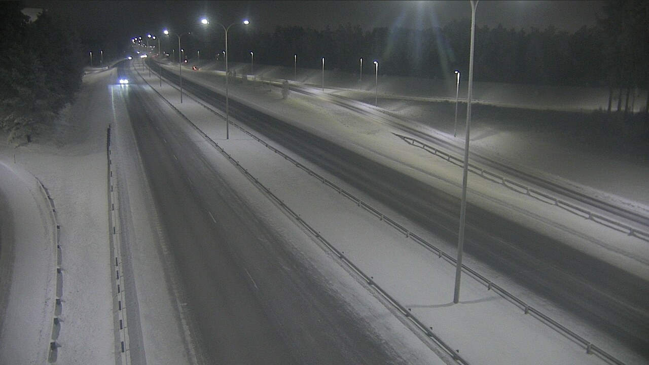 Weather Camera Image Road 4 Oulu, Isko, Oulu, Pohjois-Pohjanmaa