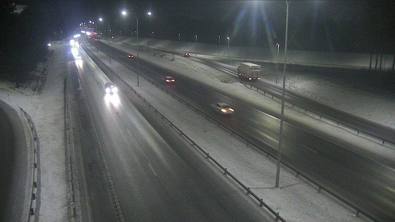 Weather Camera Image Väg 4 Uleåborg, Isko, Oulu, Pohjois-Pohjanmaa