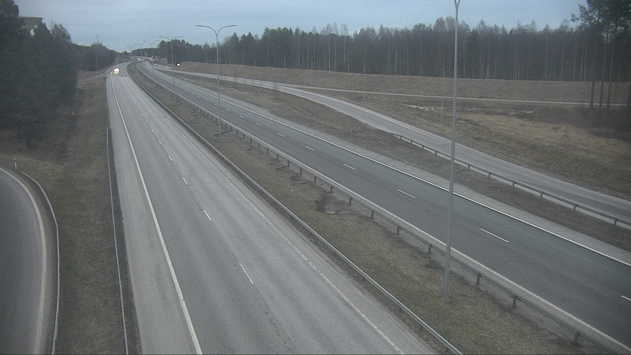 Weather Camera Image Väg 4 Uleåborg, Isko, Oulu, Pohjois-Pohjanmaa