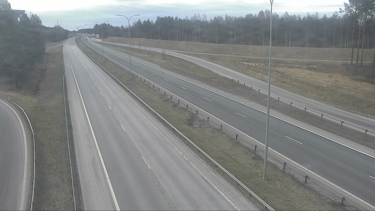 Weather Camera Image Road 4 Oulu, Isko, Oulu, Pohjois-Pohjanmaa
