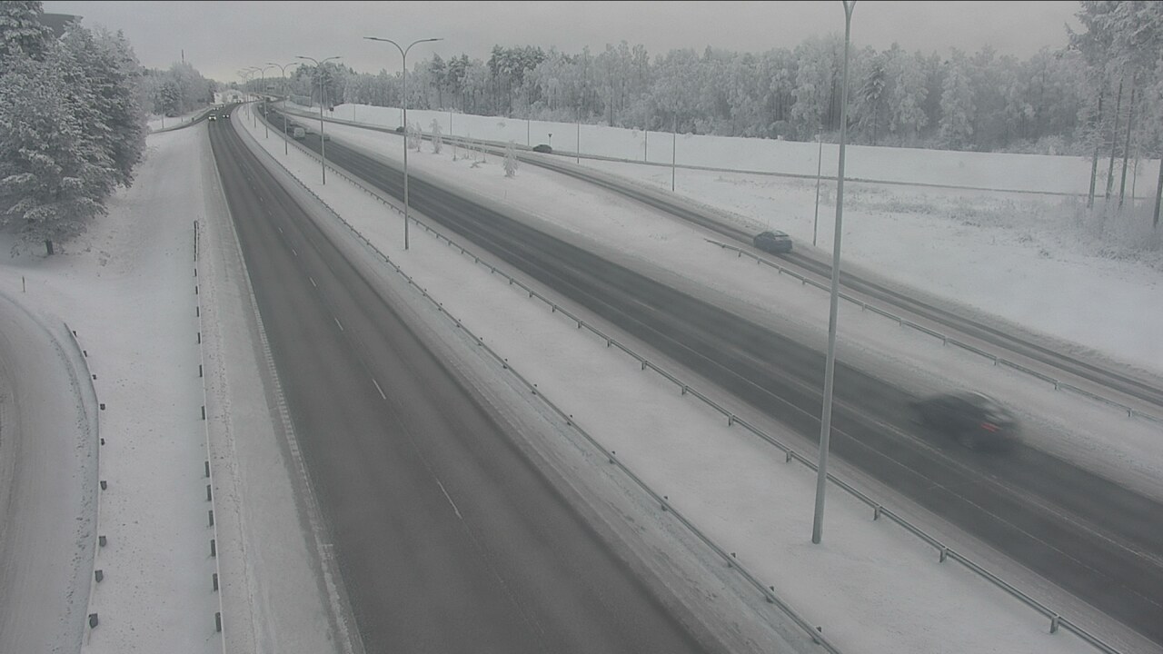 Weather Camera Image Road 4 Oulu, Isko, Oulu, Pohjois-Pohjanmaa