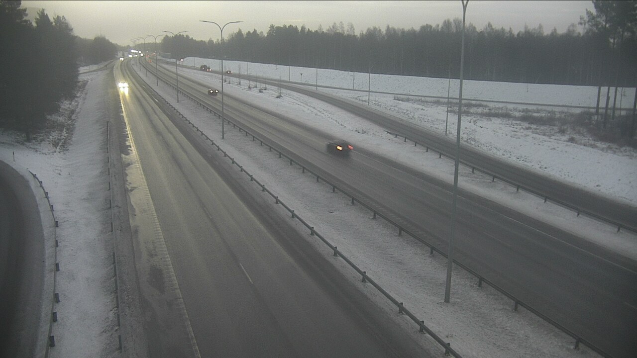 Weather Camera Image Road 4 Oulu, Isko, Oulu, Pohjois-Pohjanmaa