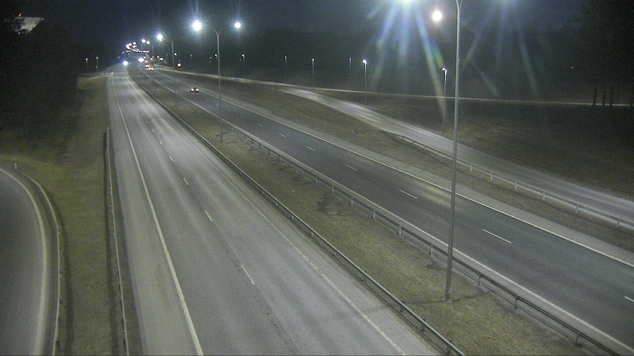 Weather Camera Image Väg 4 Uleåborg, Isko, Oulu, Pohjois-Pohjanmaa