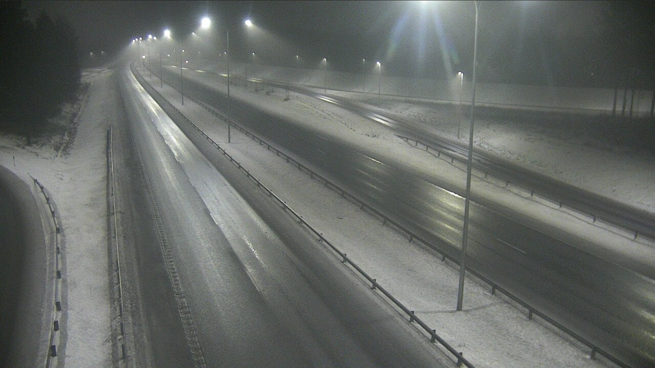 Weather Camera Image Väg 4 Uleåborg, Isko, Oulu, Pohjois-Pohjanmaa